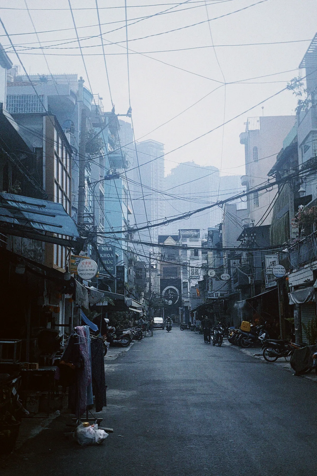 A hazy morning